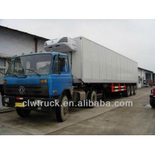 Low Price 75m3 semi-trailer refrigerated van for sale